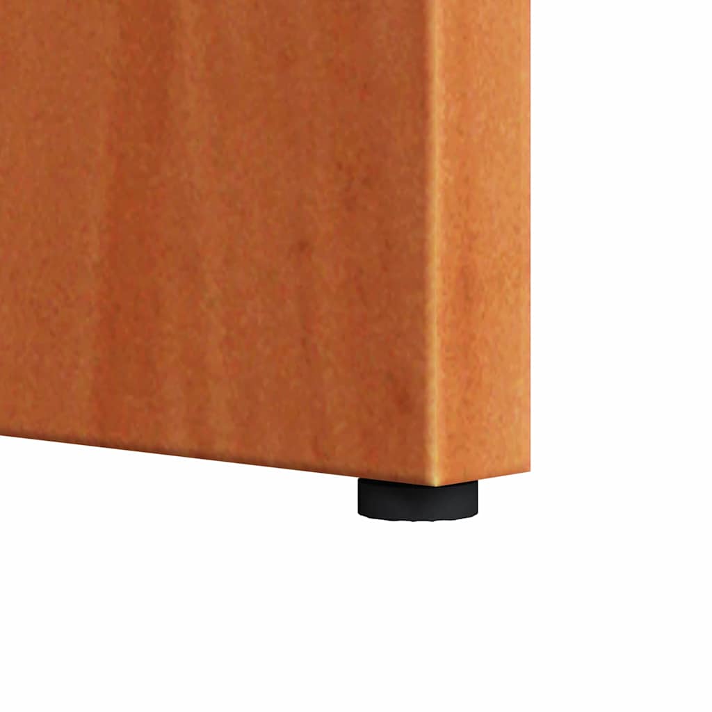 Beistelltisch Wachsbraun 50 x 40 x 50 cm Massivholz Kiefer